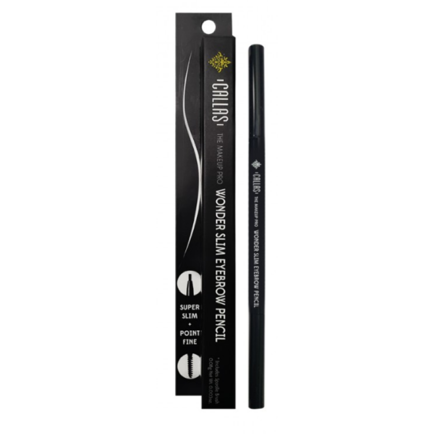 Callas The Make Up Pro Wonder Slim Eyebrow Pencil  #03 Dark Brown